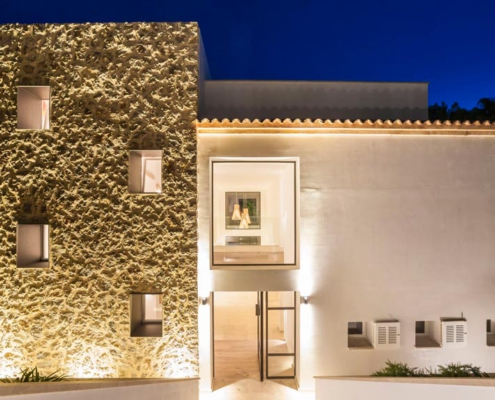 Casa con aislamiento térmico SATE en Mallorca - La Abalone