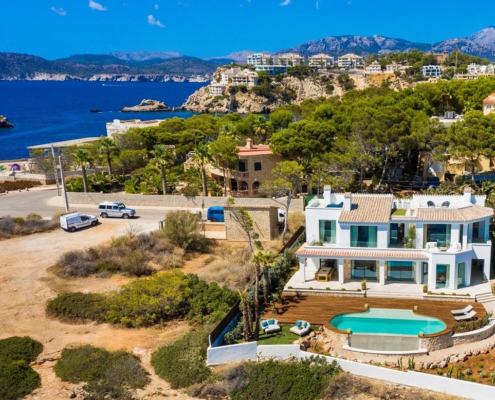 Casa con aislamiento térmico SATE en Mallorca - Malgrats